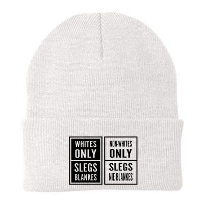 Whites Only Slegs Blankes Nonwhites Only Slegs Nie Blankes Beanie