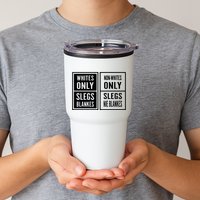 Whites Only Slegs Blankes Nonwhites Only Slegs Nie Blankes Tumbler