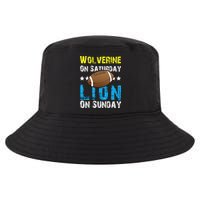 Wolverine On Saturday Lion On Sunday Cool Comfort Performance Bucket Hat