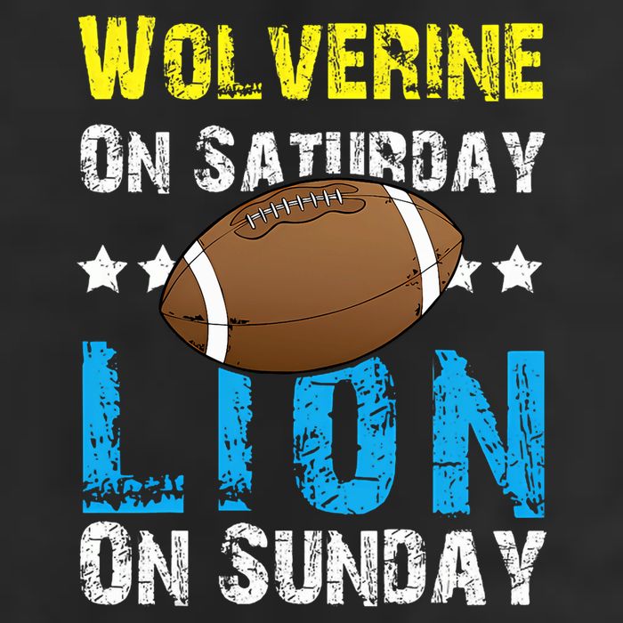 Wolverine On Saturday Lion On Sunday Cool Comfort Performance Bucket Hat