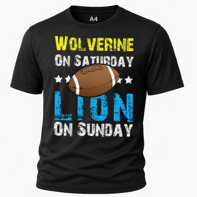 Wolverine On Saturday Lion On Sunday Performance Shirt