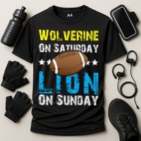 Wolverine On Saturday Lion On Sunday Performance Shirt