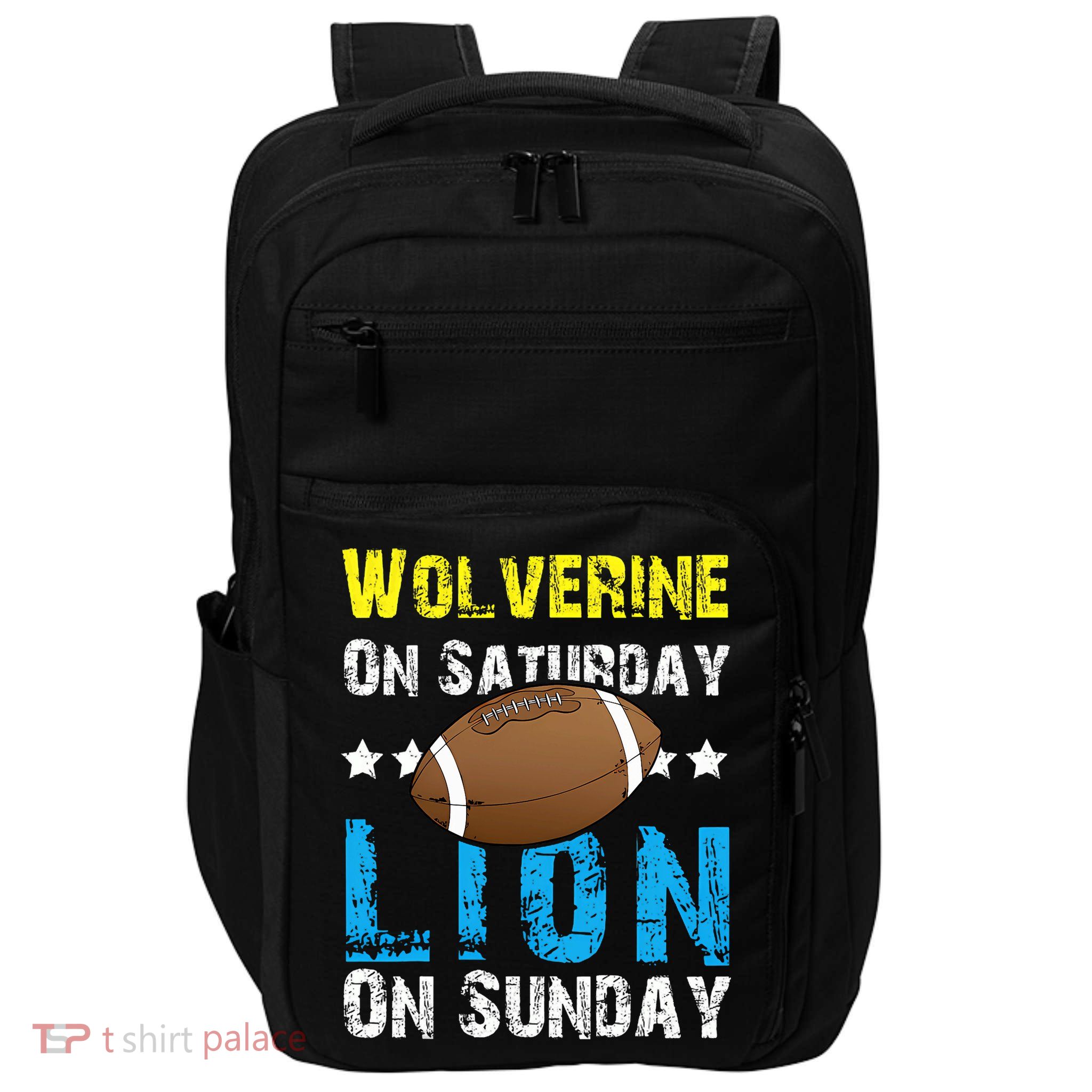 Wolverine On Saturday Lion On Sunday Impact Tech Backpack