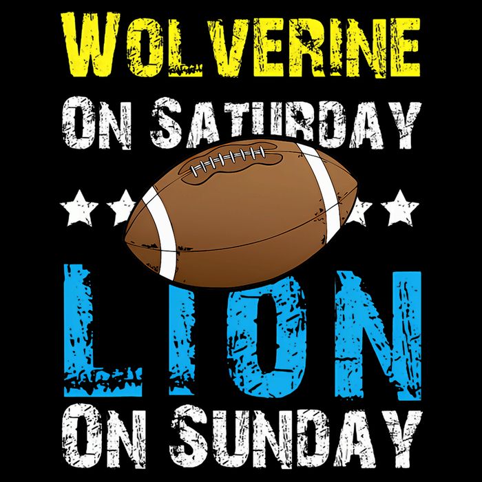 Wolverine On Saturday Lion On Sunday Backpack