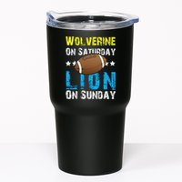 Wolverine On Saturday Lion On Sunday Tumbler