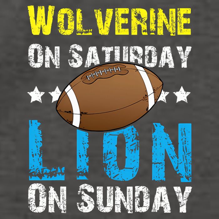 Wolverine On Saturday Lion On Sunday Vector Backpack