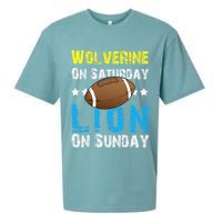 Wolverine On Saturday Lion On Sunday Sueded Cloud Jersey T-Shirt