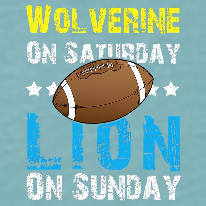 Wolverine On Saturday Lion On Sunday Sueded Cloud Jersey T-Shirt