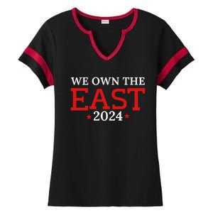 We Own The East Ladies Halftime Notch Neck Tee