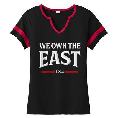 We Own The East Ladies Halftime Notch Neck Tee