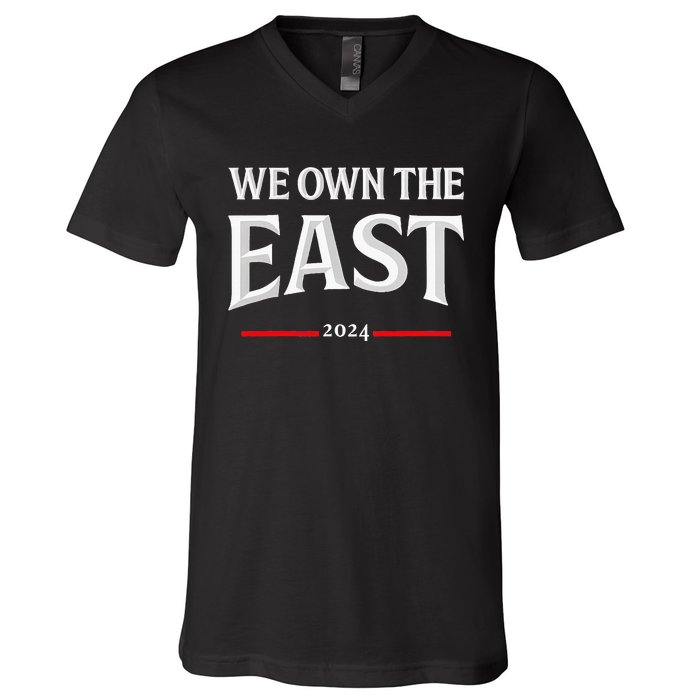 We Own The East V-Neck T-Shirt