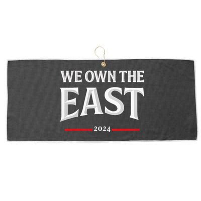 We Own The East Large Microfiber Waffle Golf Towel