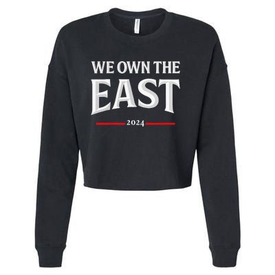 We Own The East Cropped Pullover Crew