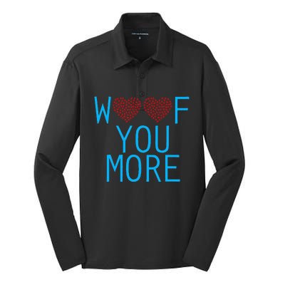 Worlds Okayest Teacher Funny Teacher Silk Touch Performance Long Sleeve Polo