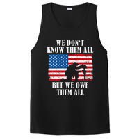 We Owe Them All Veterans Day Partiotic Flag Military PosiCharge Competitor Tank