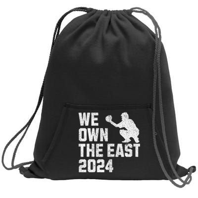 We Own The East 2024 Sweatshirt Cinch Pack Bag