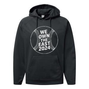 We Own The East 2024 Performance Fleece Hoodie