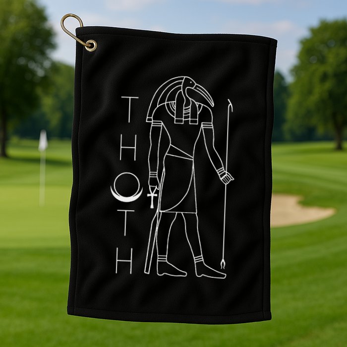 Wisdom Of Thoth Golf Towel