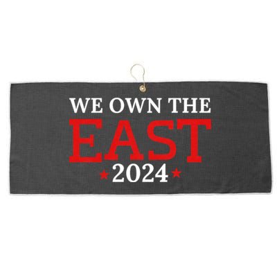 We Own The East 2024 Champions Large Microfiber Waffle Golf Towel