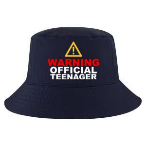 Warning Official Teenager 13th Birthday Cool Comfort Performance Bucket Hat