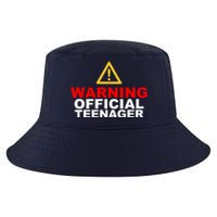 Warning Official Teenager 13th Birthday Cool Comfort Performance Bucket Hat