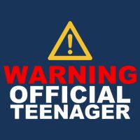 Warning Official Teenager 13th Birthday Cooling Performance Crew T-Shirt