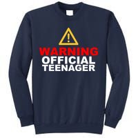 Warning Official Teenager 13th Birthday Sweatshirt