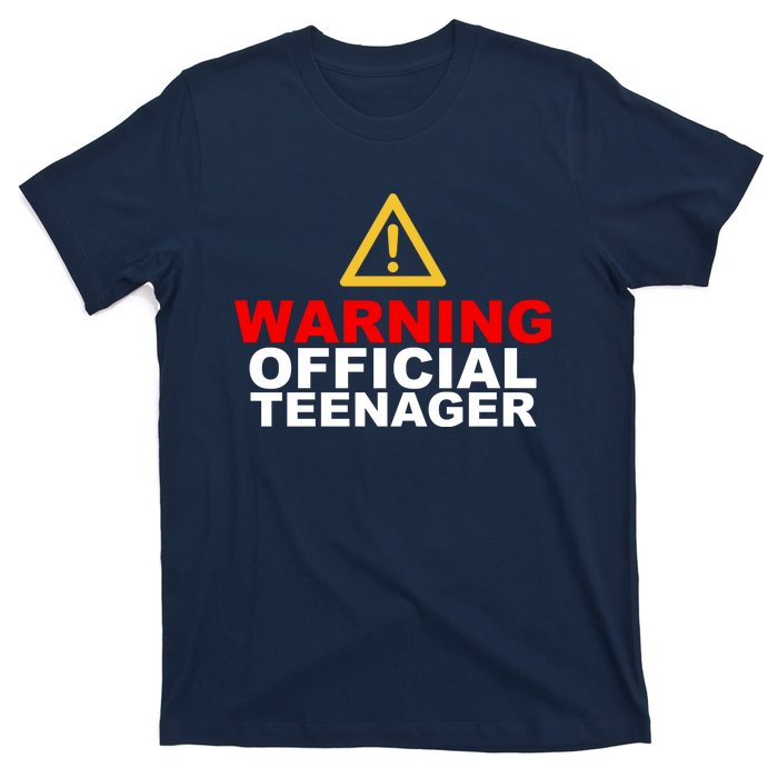 Warning Official Teenager 13th Birthday T-Shirt