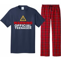 Warning Official Teenager 13th Birthday Pajama Set