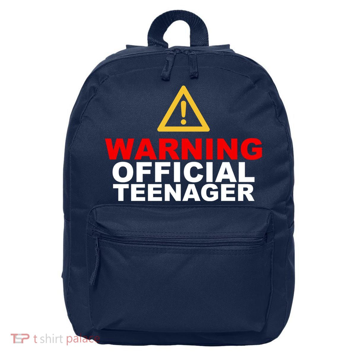 Warning Official Teenager 13th Birthday 16 in Basic Backpack