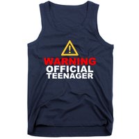 Warning Official Teenager 13th Birthday Tank Top