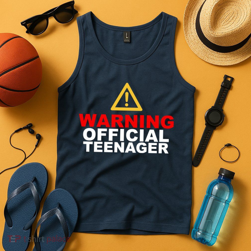 Warning Official Teenager 13th Birthday Tank Top