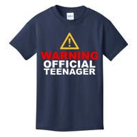 Warning Official Teenager 13th Birthday Kids T-Shirt