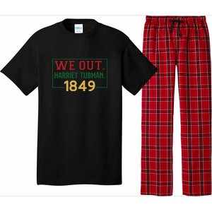 We Out.harriet Tubman,1849 Black History Month African American Pajama Set