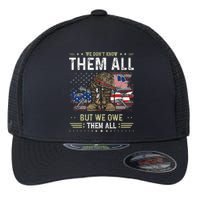 We Owe Them All Partiotic Veterans Day Memorial Day Flexfit Unipanel Trucker Cap