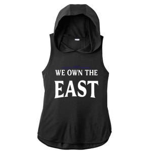 We Own The East Ladies PosiCharge Tri-Blend Wicking Draft Hoodie Tank