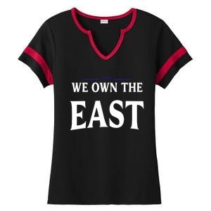 We Own The East Ladies Halftime Notch Neck Tee