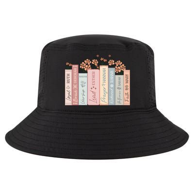 Women Of The Bible Floral Books Christian Jesus Cool Comfort Performance Bucket Hat