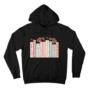 Women Of The Bible Floral Books Christian Jesus Hoodie