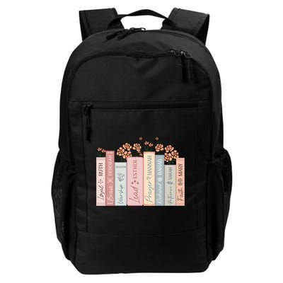 Women Of The Bible Floral Books Christian Jesus Backpack