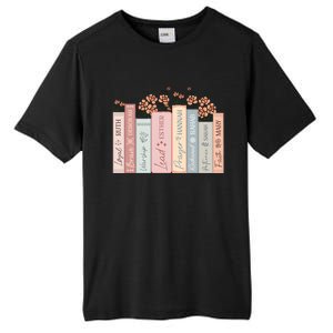 Women Of The Bible Floral Books Christian Jesus Tall Fusion ChromaSoft Performance T-Shirt