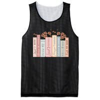 Women Of The Bible Floral Books Christian Jesus Mesh Reversible Basketball Jersey Tank