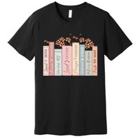 Women Of The Bible Floral Books Christian Jesus Premium T-Shirt