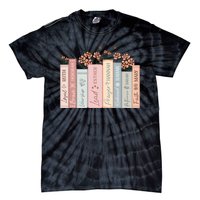 Women Of The Bible Floral Books Christian Jesus Tie-Dye T-Shirt