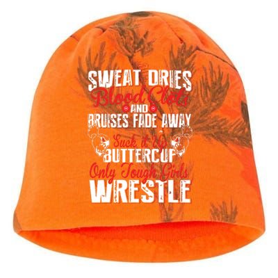 Wrestling Only Tough Wrestle Kati - Camo Knit Beanie