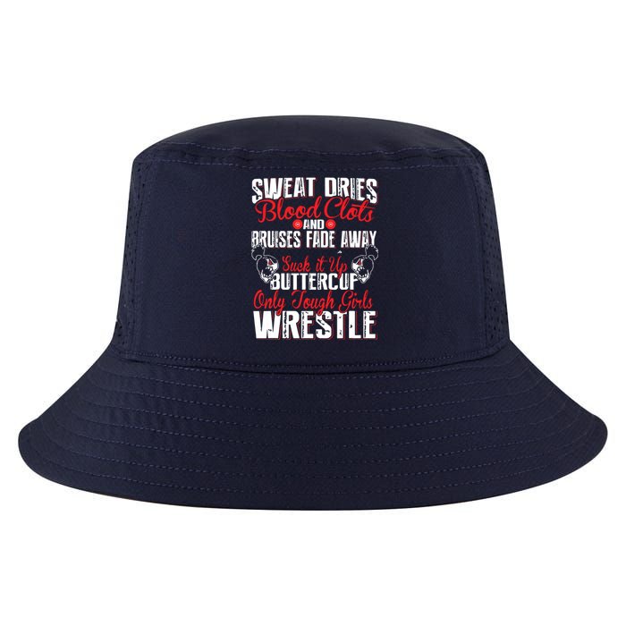 Wrestling Only Tough Wrestle Cool Comfort Performance Bucket Hat