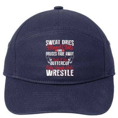 Wrestling Only Tough Wrestle 7-Panel Snapback Hat