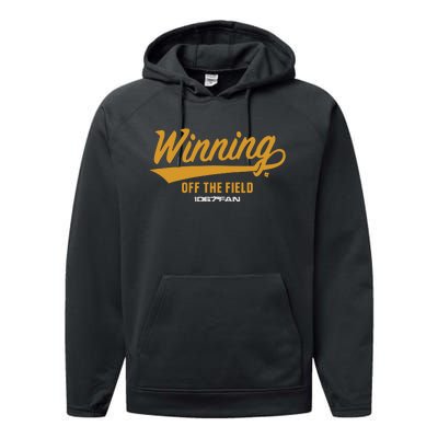 Winning Off The Field Forever Performance Fleece Hoodie