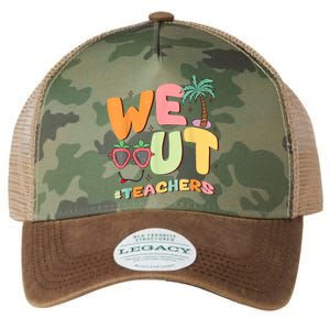 We Out Teachers End Of School Year Happy Last Day Of School Legacy Tie Dye Trucker Hat