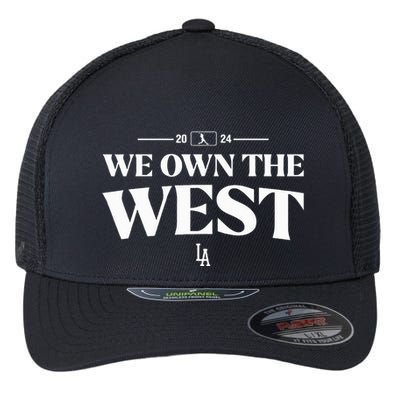 We Own The West La Blue 2024 Flexfit Unipanel Trucker Cap
